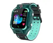 4G Full Netcom Phone Watch Dual-mode Smart Watch Touch-screen Waterproof GPS Positioning HD Photo Suitable for Students-Green