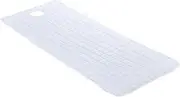 Plush White Bed Cover for Ultimate Relaxation, Fits Sofas and Mattresses - 185x70cm