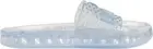 Puma Fenty Rihanna Jelly Slides Womens Sandals Puma White 365773 02 Size 7.5 NIB