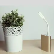 white USB Led Light Mini Flexible Lamp For Computer Laptop Keyboard Reading