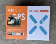 NEW REXING V5C 3” 4K Dual Dash Cam with Dual Band WiFi GPS with Adhesive Mount