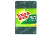 Scotch Brite Heavy-duty Scour Pads 6pk (Green)