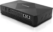 Mini PC Windows 10 Pro Core I7-8709G,Mini Computer 8G DDR4 RAM 128G NVME SSD,Mini Gaming PC Dual HDMI Mini DP,WiFi 6,AMD Radeon RX Vega M GH ALLASONE