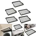 Laundry Drying Rack Multifunction Slide Rail Storage Pull Out Hanging Rod