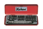 KOKEN RATCHET SPANNER WITH BIT SET 1202