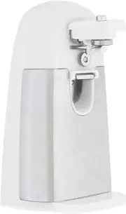 Amazon Basics Electric Can Opener, White