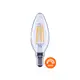 【歐司朗 OSRAM】LED 支援調光 燈絲 燈泡 E14 尖清 2700K 黃光110V (5折)