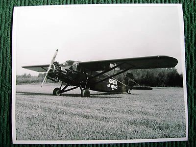 DELTA AIR SERVICE - PLANE PHOTO - BLACK & WHITE 8 X 10