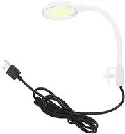 FONDOTIN Mini Fish Tank Clip Light Led Aquarium Plant Light Ideal for Betta Fish Freshwater Tanks Decorations Small Aquariums