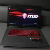 在飛比找蝦皮購物優惠-【出售】MSI GV72 8RC I7-8750H 六核心 