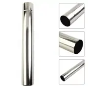 Stainless Steel Exhaust Pipe Connector for Silencing and Expanding Chimney Flue