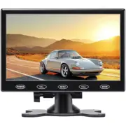 Portable Monitor 7" Display Small LCD Screen AV VGA HDMI USB Security Monitor