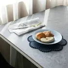 Table Mat Lightweight Eye-catching Elegant Heat Insulation Place Pad Silicone