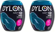Dylon New 350G Navy Blue Machine Dye Pod 2 Pack