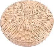 Elegant Japanese Straw Futon Cushion Handmade Meditation Pad Breathable Floor Pillow Soft Yoga Mat Zen Meditation Seat 30cm Round Tatami Cushi