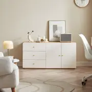 Minimalist Timber Storage Cabinet/Dresser with Drawers and Doors/Chest of Drawers