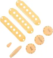 Yardwe 1 Set Guitar Pickup Covers Durable Protective for Pickups Noise Reduction Easy with Electric Guitars Light