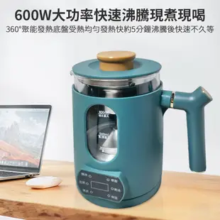 煮茶器 快煮壺 蒸汽煮茶器 黑茶壺 辦公室熱水壺 保溫茶壺 玻璃花茶壺 養生壺 家用煎藥壺 養生壺 (7.7折)