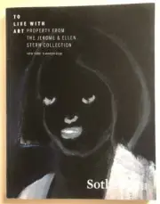 Sotheby's TO LIVE WITH ART , JEROME & ELLEN STERN COLLECTION ,NY 5 March 2017