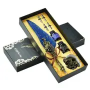Hethrone Quill Pen and Ink Set Calligraphy Pens for Beginners Feather Pens Fo...