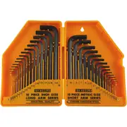 KC Tools 30 Piece Hex Allen Key Set AF & Metric - A13060