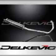Yamaha Tracer 700 Full Stainless Steel Exhaust 18" Carbon Oval Muffler 2016 2017