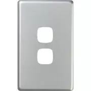 5 X HPM EXCEL 2 Gang Coverplate
