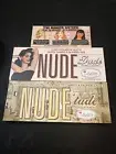 the Balm bundle 2 nude eyeshadow palettes and highlighter palette USED ONLY ONCE