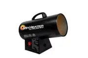 125000 BTU Portable Forced Air Propane Heater Commercial Rugged High Output Fan