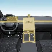 Car Interior Film Dashboard Piano Board Shift Center Console Anti-Scratch Transparent TPU Protection Film,For NIO ET7 2022 23 24 2025 (GPS navigation film)