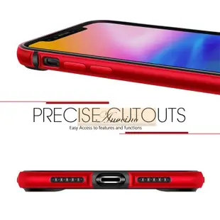 HUMIXX Aluminum TPU Hybrid Shockproof Bumper Case for iPhone XS / X 邊框手機殼 10 邊框殼