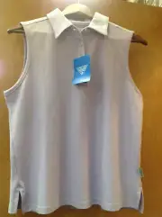 Women's Sun Drifter Sleeveless Polo color soft voilet size large