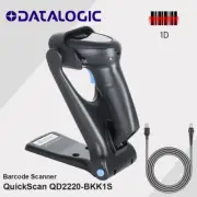 Datalogic QuickScan QD2220-BKK1S Barcode Scanner with Stand Wired 1D Code Reader