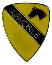 Pack of 6 1st Cavalry Airmobile Motorcycle Hat Cap Lapel Pin M-315