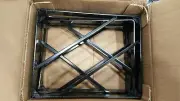 Everbilt 1001413769 Medium Duty Shelf Bracket 10 in. x 8 in. Black Qty:10PC