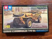 1/48 Tamiya GERMAN SCHWIMMWAGEN TYPE 166 NEW in OPEN BOX
