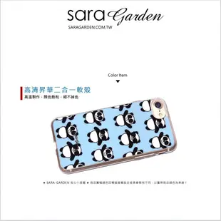 【Sara Garden】客製化 軟殼 蘋果 iPhone6 iphone6s i6 i6s 手機殼 保護套 全包邊 掛繩孔 可愛墨鏡熊貓