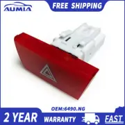 FOR HAZARD WARNING LIGHT SWITCH BUTTON FOR PEUGEOT 107 CITROEN C1 6490NG`