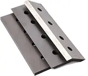 Samland Blades Set For Wood Chipper, Flying Fixed Blades Replacement, High Speed Steel Cutting, WC65-Blade
