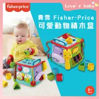 在飛比找蝦皮商城精選優惠-原廠現貨 Fisher-Price 費雪 可愛動物積木盒【B