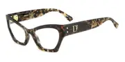 Dsquared2 D2 0133 ACI Women’s Glasses Tortoiseshell Size 53 - Private Health Rebate - Blue Light Block Available
