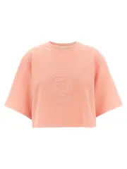 [Fendi] Fendi-Fendi Roma Felpe Rosa-Donna XS