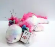 Aurora Luxe Rainbow Amber The Axolotl 16" Plush Stuffed Animal