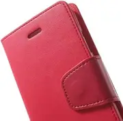 Compatible for iPhone 8 Case & iPhone 7 Case [Wallet Case] GOOSPERY Sonata Diary [Drop Protection] Premium PU Leather Case with TPU Casing[Card & Cash Slots]Flip Stand Cover for Apple iPhone 8 & 7 (Red)