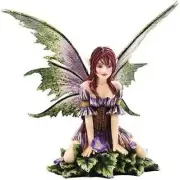 Amy Brown Fantasy Wild Violet Faery Fairy Figurine New in Box