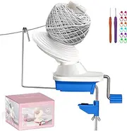 Anti-Slip Yarn Winder, Yarn Ball Winder for Crocheting, Efficiently Make Neat Yarn Cake, Yarn Winder with Lower Noise for Fiber and Wool Thread Balls, Knitting Lover's Helper Gift