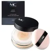 Meiko Cosmetics MC Collection Loose Powder LP57 Ocher with Puff Unscented