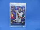 2021 Justin Fields Wild Card Alumination Groovin' Purple Holo Lux 9/15 Buckeyes