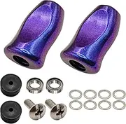 Fishing Reel Replacement Parts | Baitcaster Handle Grip - Non Slip Ergonomic Lightweight Sleeves for Repair Beginners Men Maintenance Women Casting