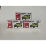 TOMY TOMICA 多美小汽車 NO.14 SUZUKI JIMNY全新膠膜未拆封 鈴木吉米